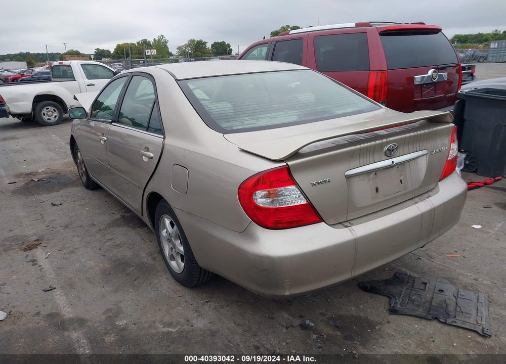 2004 TOYOTA CAMRY LE VIN: 4T1BE32K14U903648