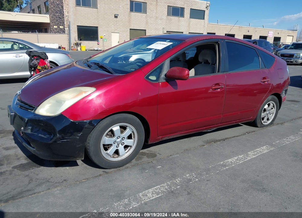 2004 TOYOTA PRIUS VIN: JTDKB20U540006657