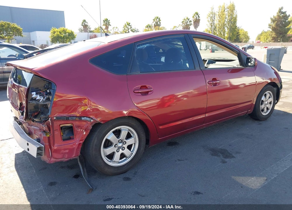 2004 TOYOTA PRIUS VIN: JTDKB20U540006657