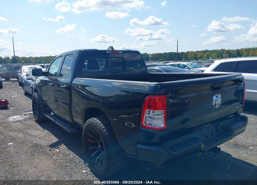 2019 RAM 1500 TRADESMAN QUAD CAB 4X4 6'4 BOX VIN: 1C6SRFCT4KN786423