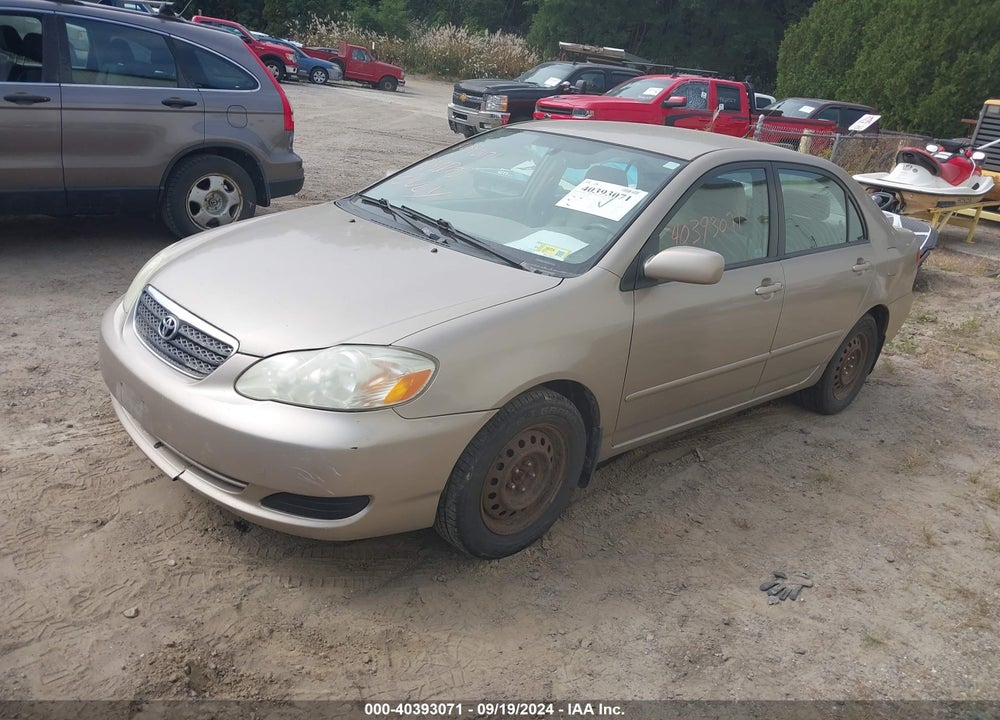 2007 TOYOTA COROLLA LE VIN: 2T1BR32E17C739533