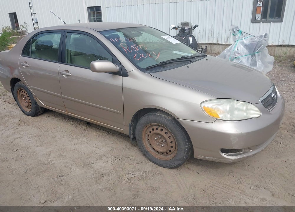 2007 TOYOTA COROLLA LE VIN: 2T1BR32E17C739533