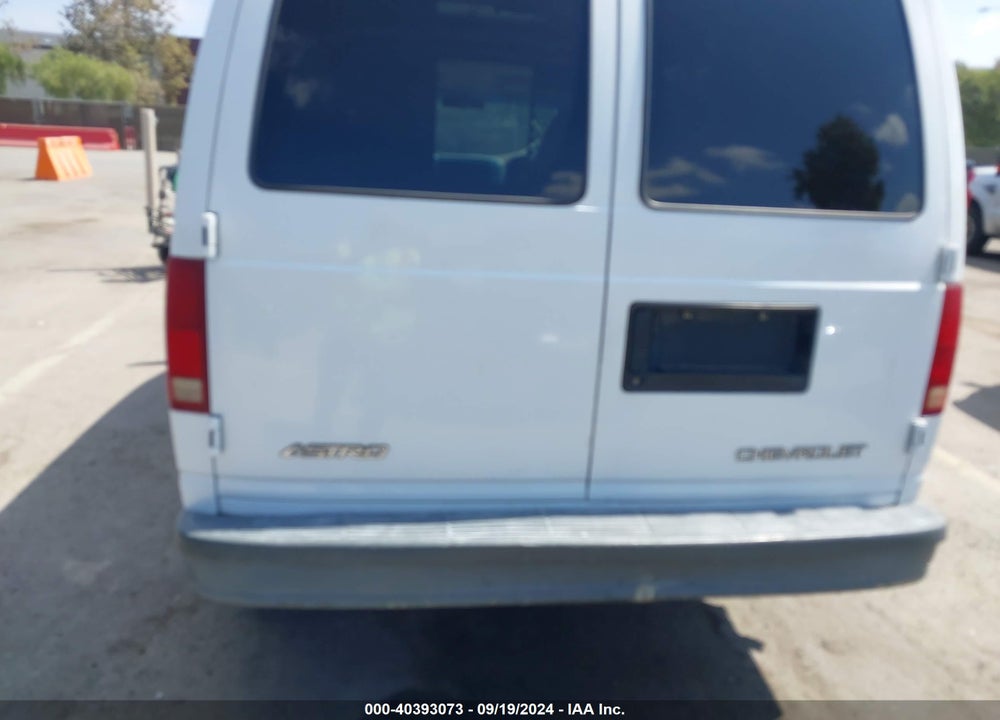 2001 CHEVROLET ASTRO VIN: 1GCDM19W51B141543