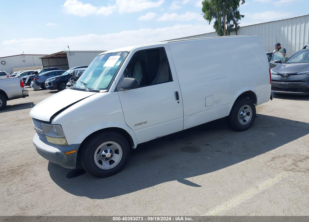 2001 CHEVROLET ASTRO VIN: 1GCDM19W51B141543
