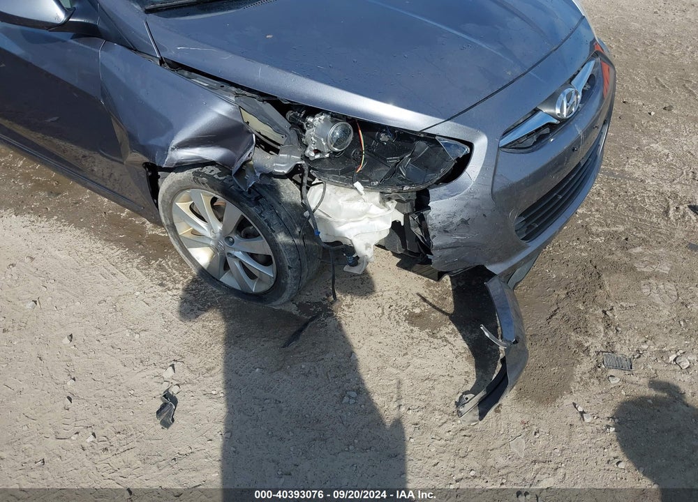 2014 HYUNDAI ACCENT GLS VIN: KMHCU4AE4EU766361