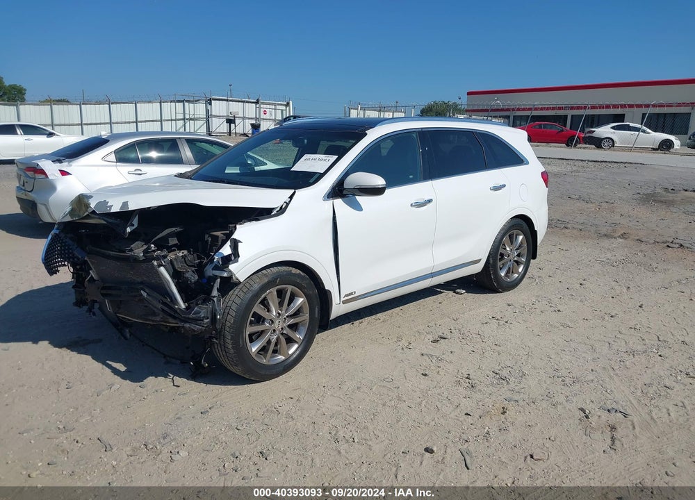 2016 KIA SORENTO 3.3L SXL VIN: 5XYPKDA53GG015669