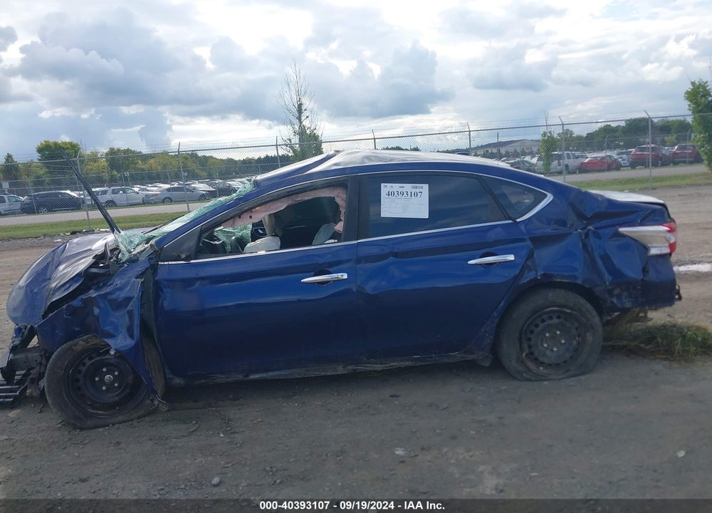 2017 NISSAN SENTRA SV VIN: 3N1AB7AP4HL657193
