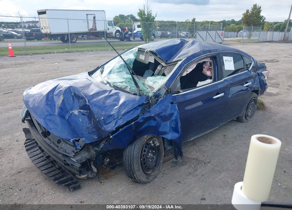 2017 NISSAN SENTRA SV VIN: 3N1AB7AP4HL657193