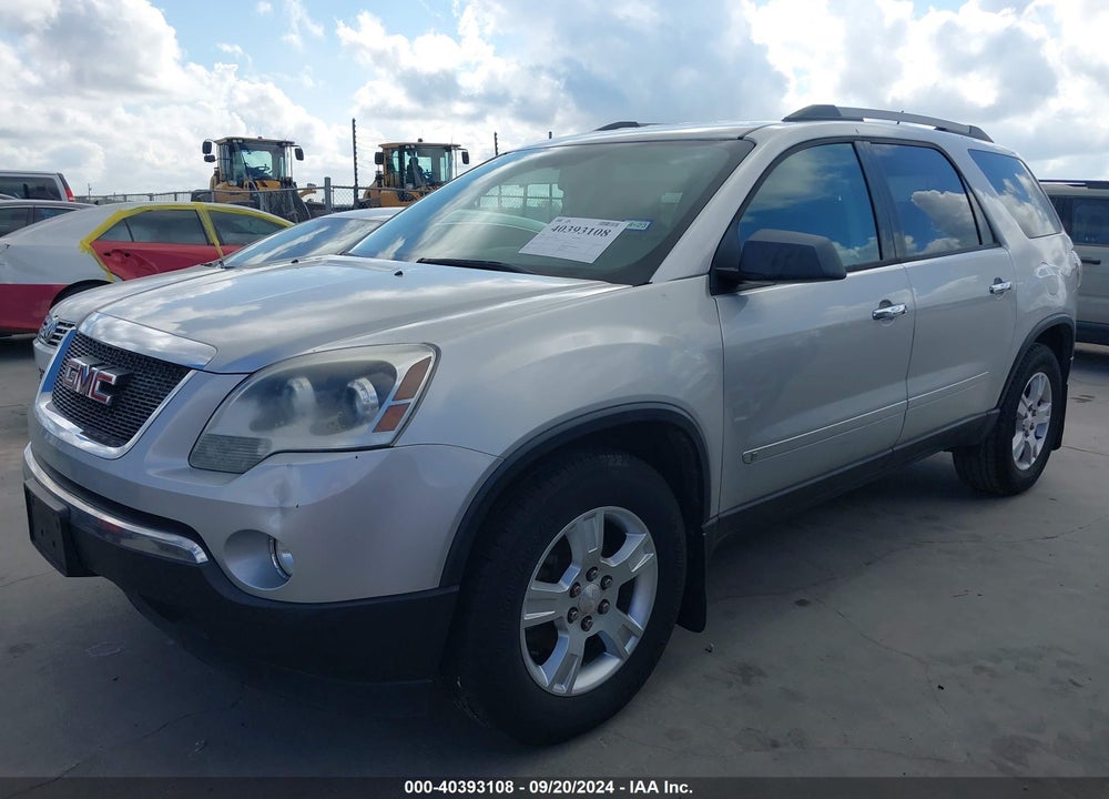 2010 GMC ACADIA SLE VIN: 1GKLRLED5AJ181726