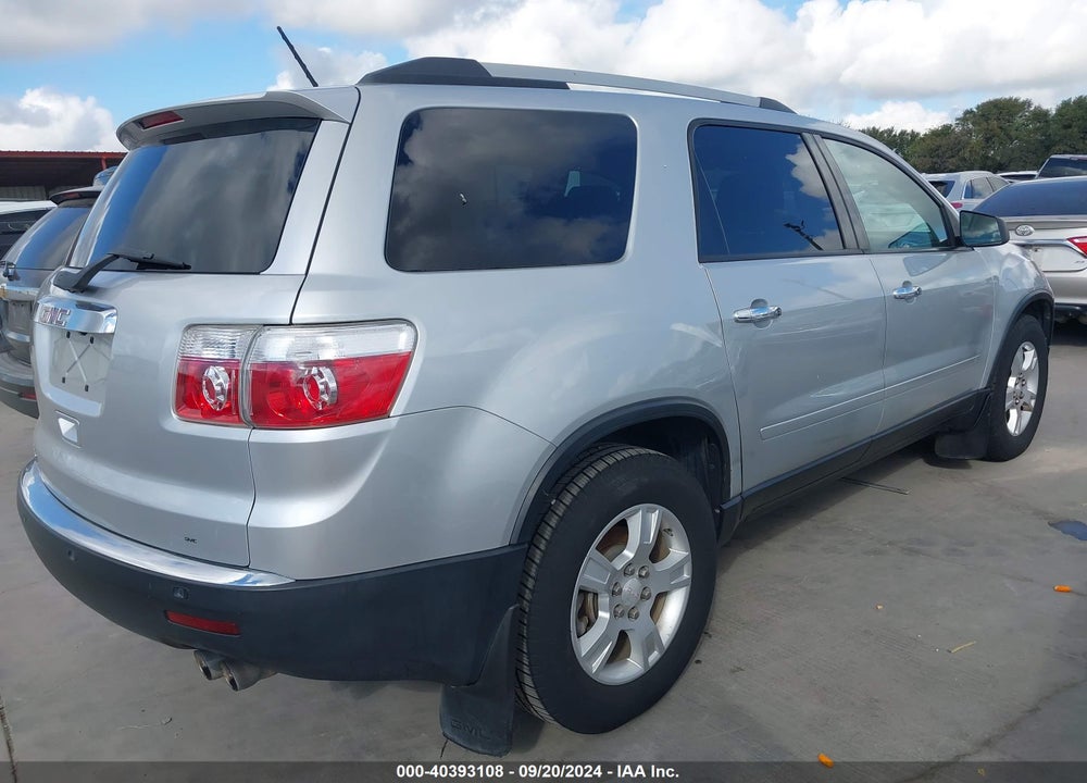 2010 GMC ACADIA SLE VIN: 1GKLRLED5AJ181726