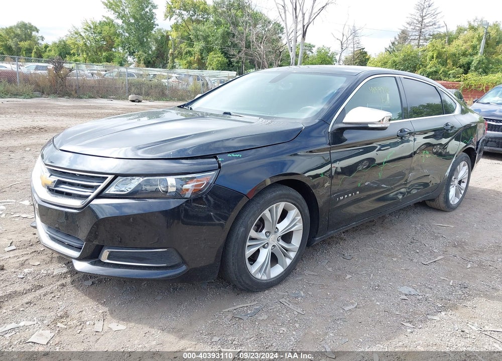 2014 CHEVROLET IMPALA 2LT VIN: 2G1125S39E9103507
