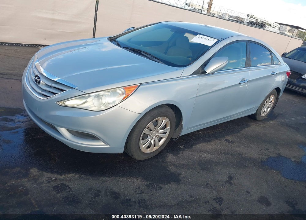 2011 HYUNDAI SONATA GLS VIN: 5NPEB4AC3BH251696