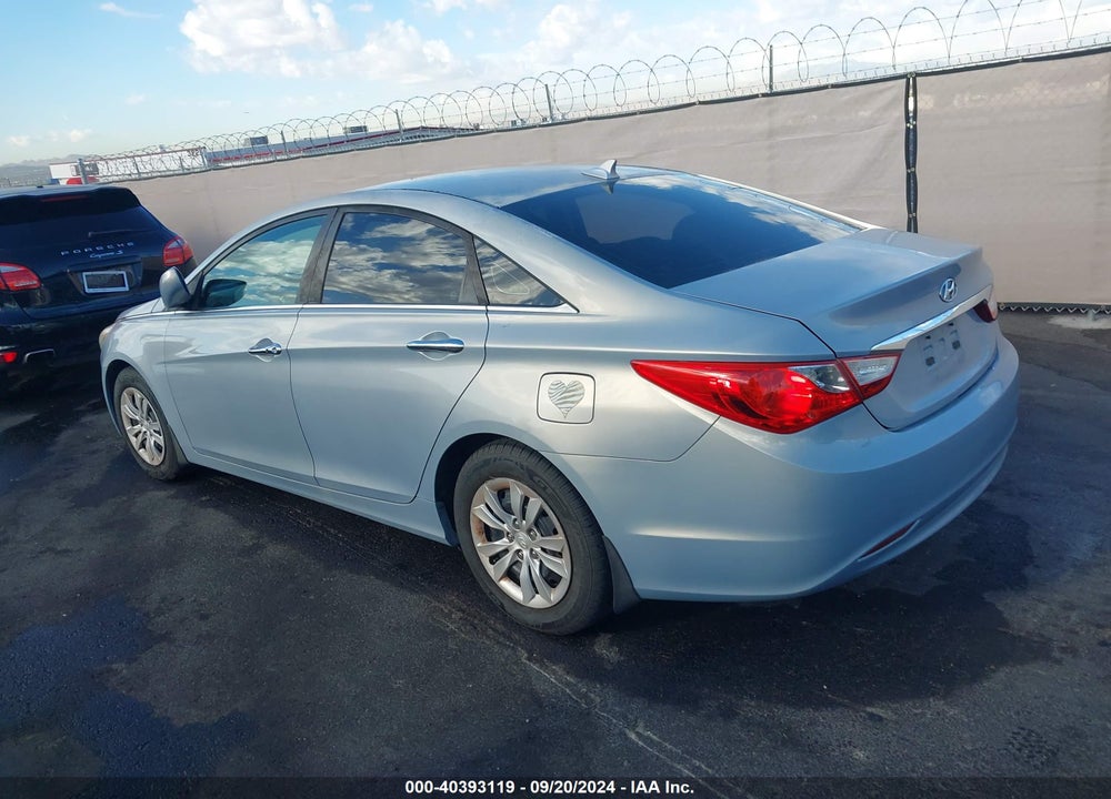2011 HYUNDAI SONATA GLS VIN: 5NPEB4AC3BH251696