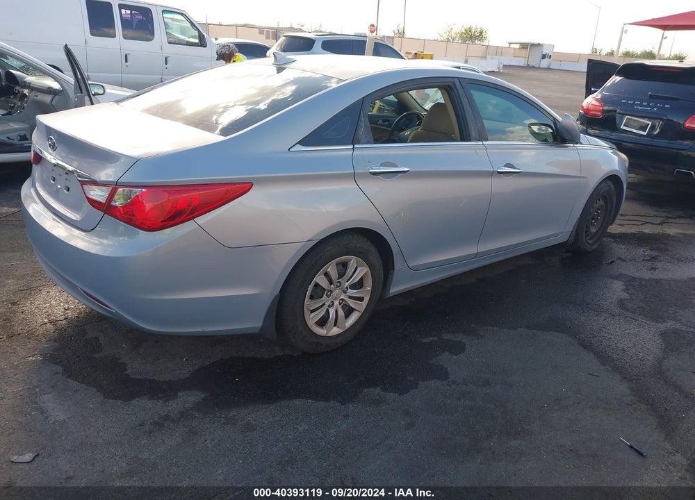 2011 HYUNDAI SONATA GLS VIN: 5NPEB4AC3BH251696
