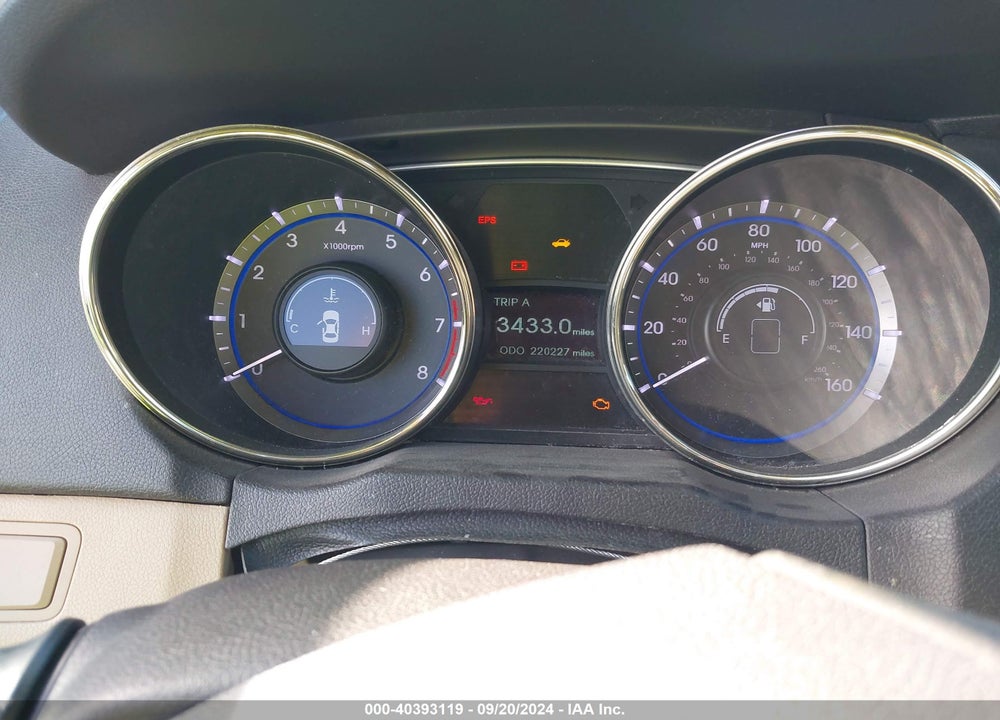 2011 HYUNDAI SONATA GLS VIN: 5NPEB4AC3BH251696