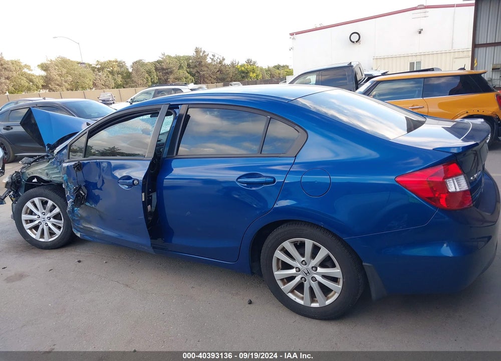 2012 HONDA CIVIC EX-L VIN: 19XFB2F98CE342958