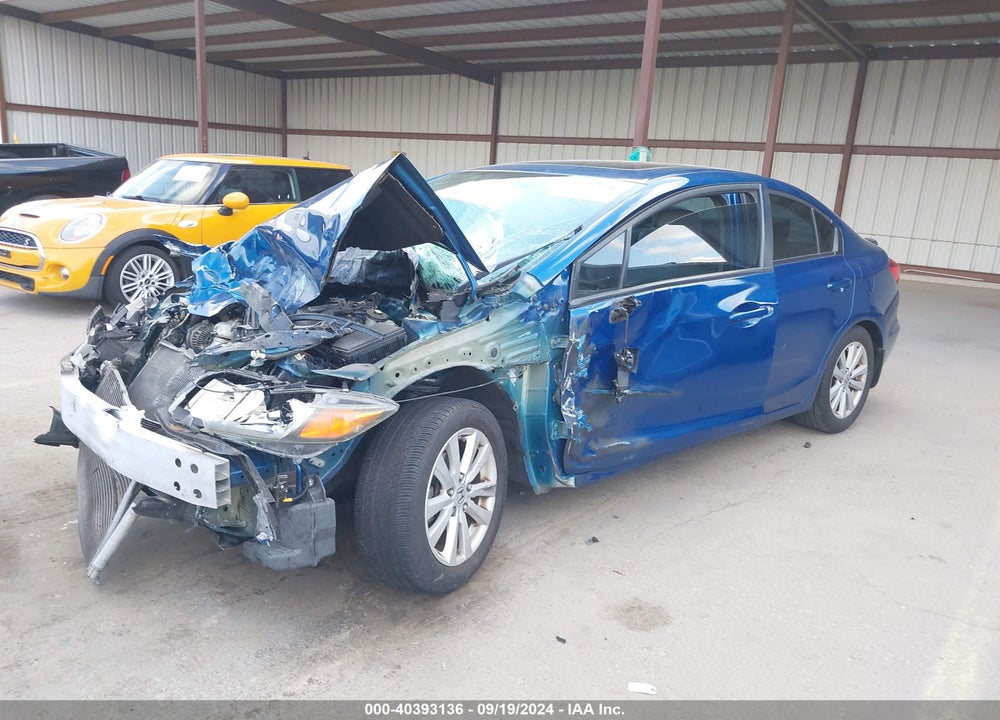 2012 HONDA CIVIC EX-L VIN: 19XFB2F98CE342958