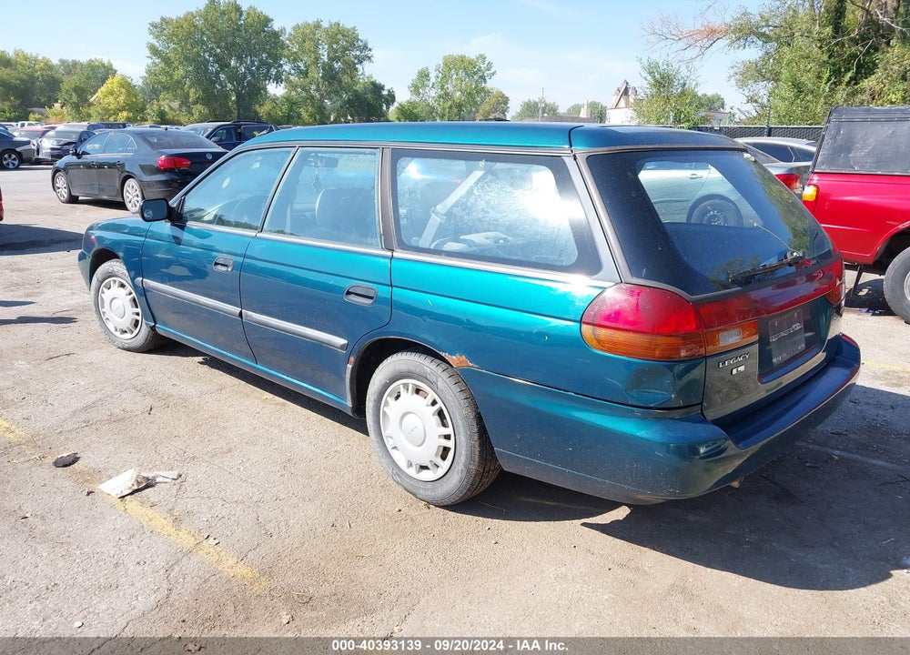 1997 SUBARU LEGACY L/POSTAL RIGHT-HAND DRIVE VIN: 4S3BK4352V7307122