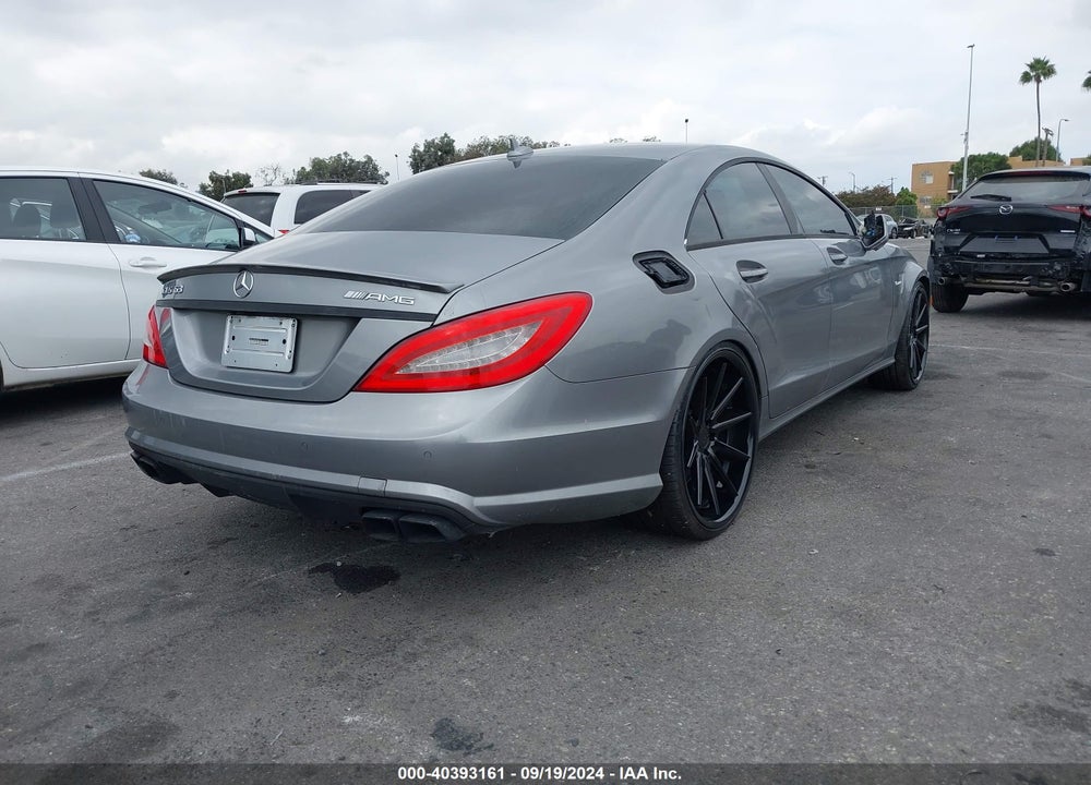 2012 MERCEDES-BENZ AMG CLS 63 VIN: WDDLJ7EB7CA050072