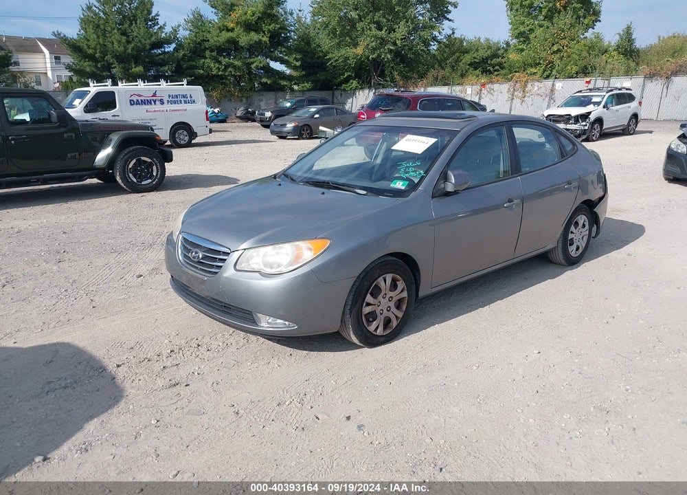 2010 HYUNDAI ELANTRA VIN: KMHDU4AD5AU050526