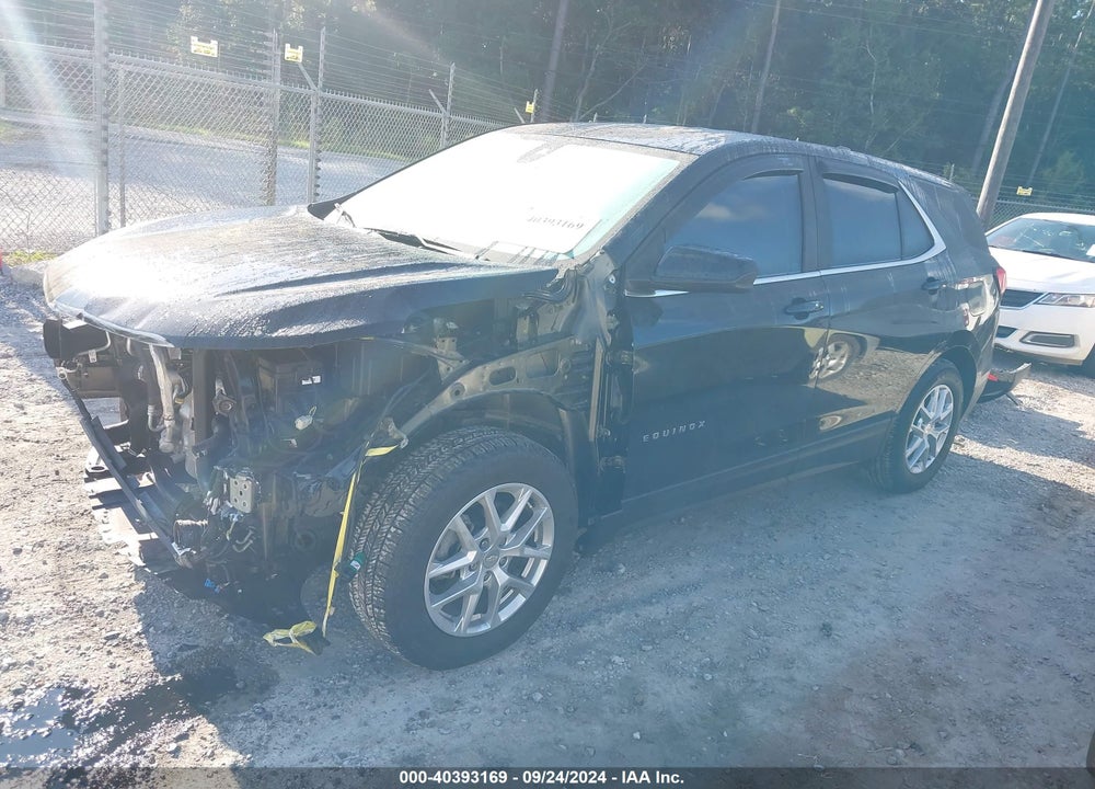 2022 CHEVROLET EQUINOX FWD LT VIN: 3GNAXKEV1NL193227