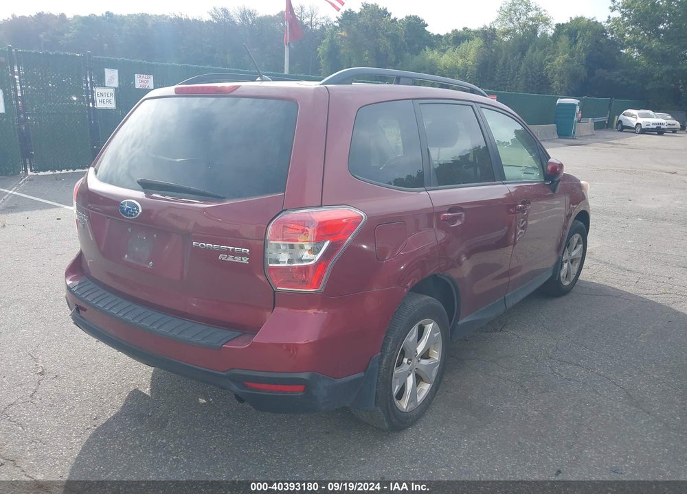 2015 SUBARU FORESTER 2.5I PREMIUM VIN: JF2SJADC6FH558740
