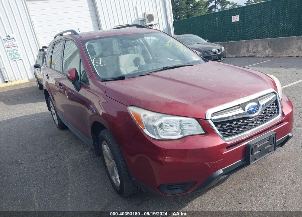2015 SUBARU FORESTER 2.5I PREMIUM VIN: JF2SJADC6FH558740