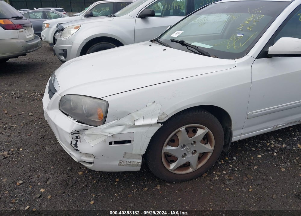 2006 HYUNDAI ELANTRA GLS/LIMITED VIN: KMHDN46D86U354818