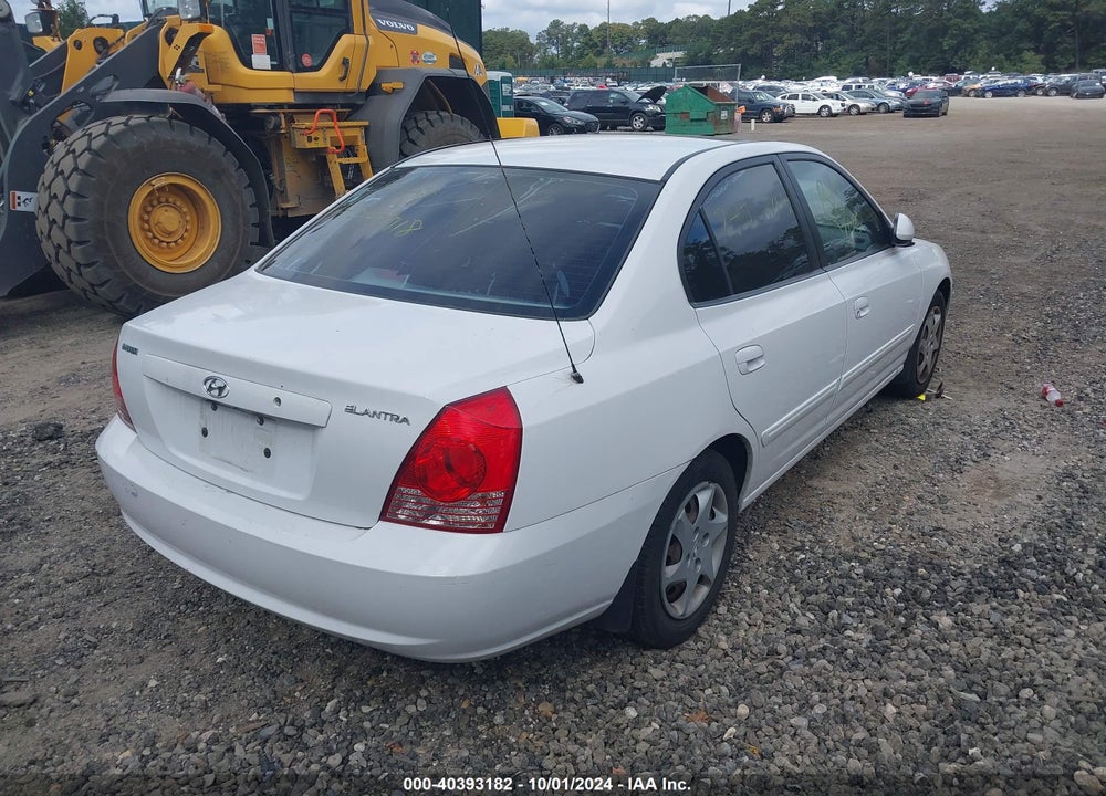 2006 HYUNDAI ELANTRA GLS/LIMITED VIN: KMHDN46D86U354818