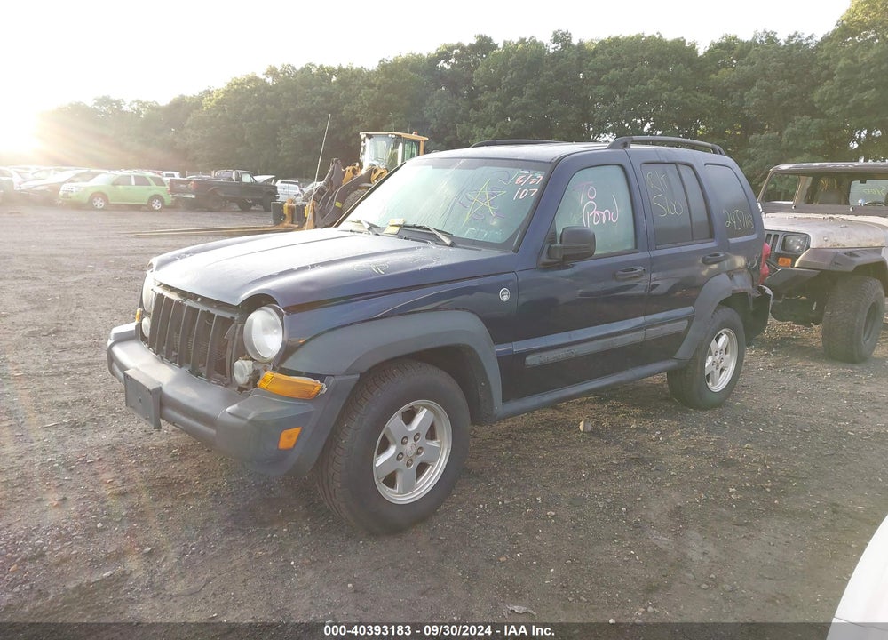 2006 JEEP LIBERTY SPORT VIN: 1J8GL48K36W235994