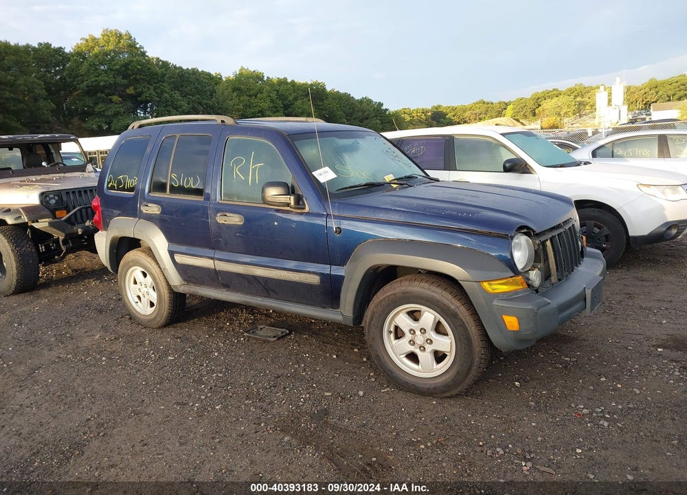 2006 JEEP LIBERTY SPORT VIN: 1J8GL48K36W235994