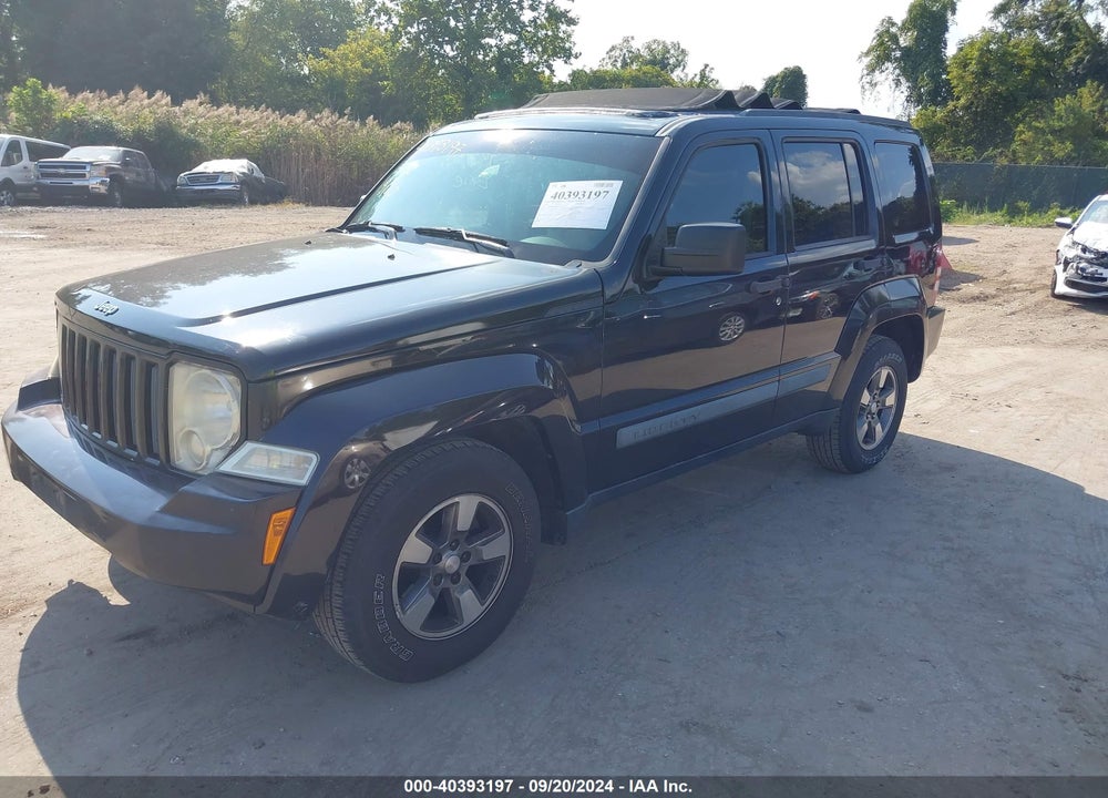 2008 JEEP LIBERTY SPORT VIN: 1J8GN28K78W233389