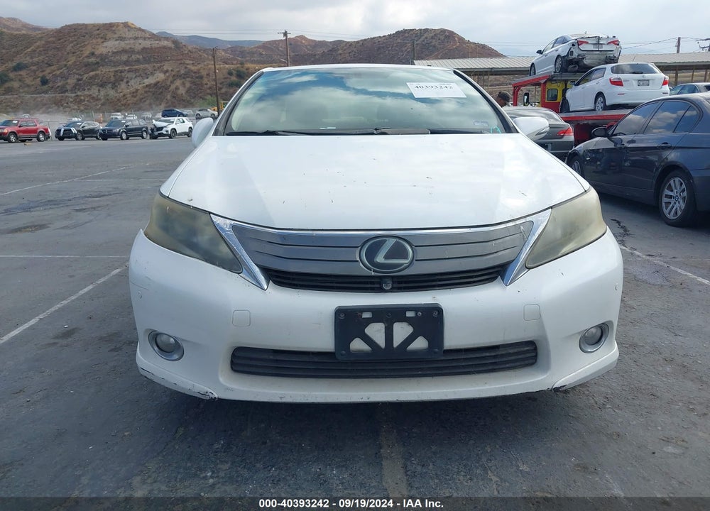 2010 LEXUS HS 250H PREMIUM VIN: JTHBB1BA2A2013951