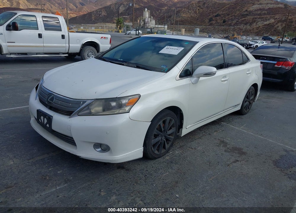 2010 LEXUS HS 250H PREMIUM VIN: JTHBB1BA2A2013951