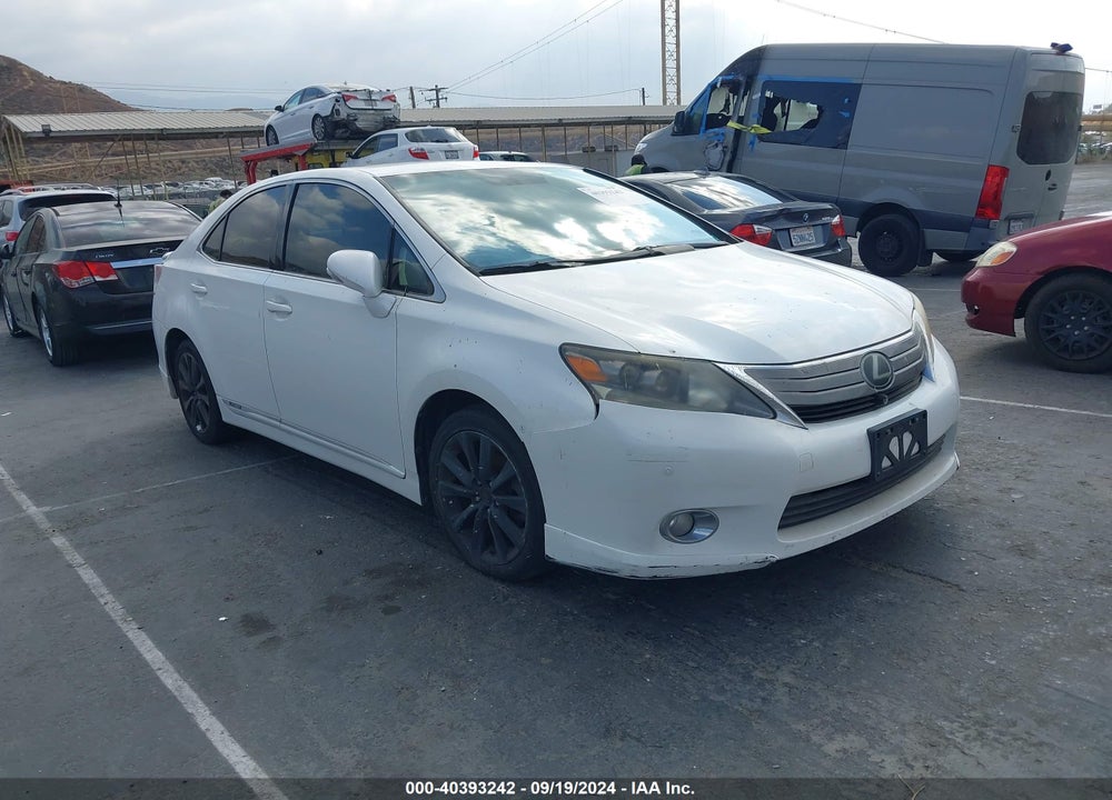 2010 LEXUS HS 250H PREMIUM VIN: JTHBB1BA2A2013951