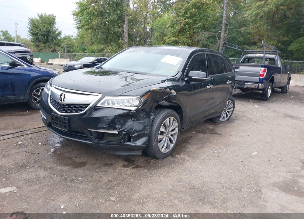 2015 ACURA MDX TECHNOLOGY PACKAGE VIN: 5FRYD4H47FB002116