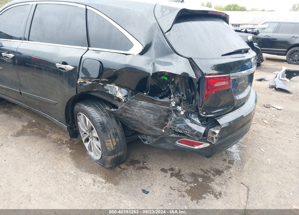 2015 ACURA MDX TECHNOLOGY PACKAGE VIN: 5FRYD4H47FB002116