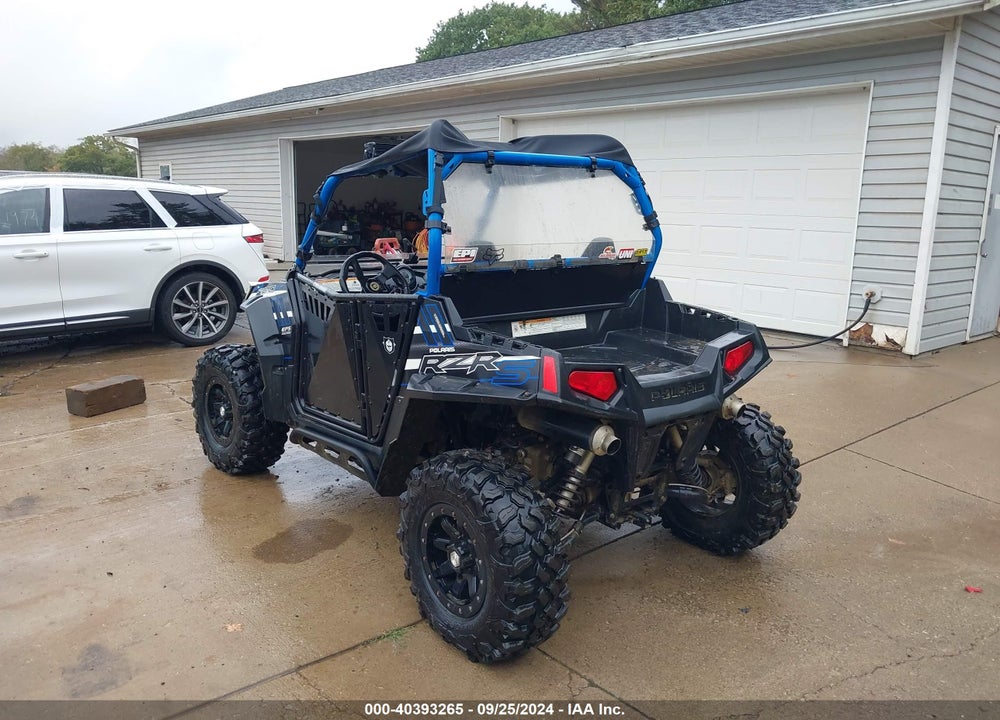 2014 POLARIS RZR 800 S VIN: 4XAVE7EA0EB932588