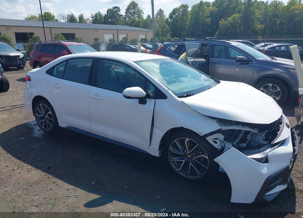 2022 TOYOTA COROLLA SE VIN: 5YFS4MCE7NP109712