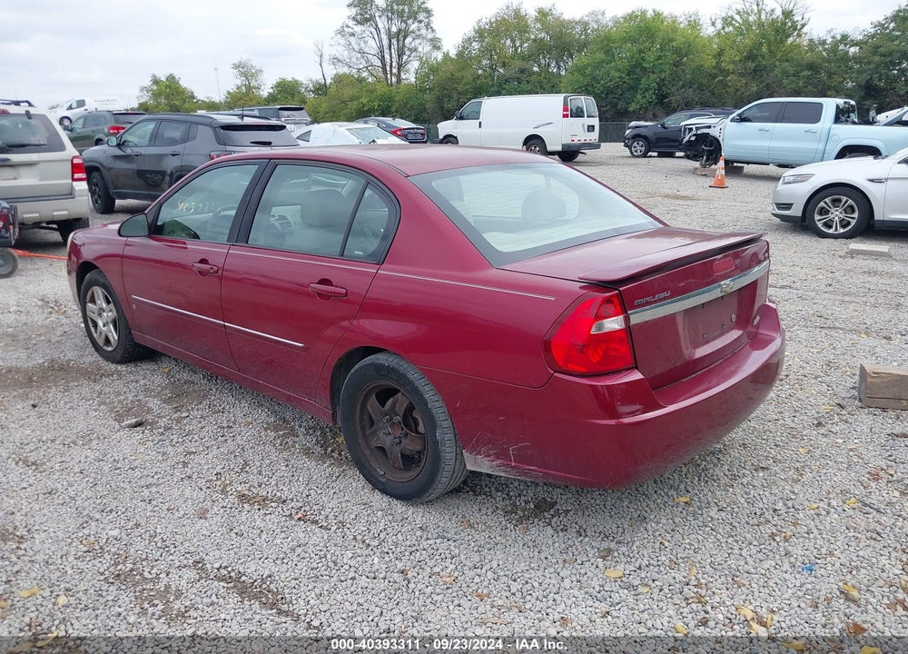 2006 CHEVROLET MALIBU LT VIN: 1G1ZT53876F144849