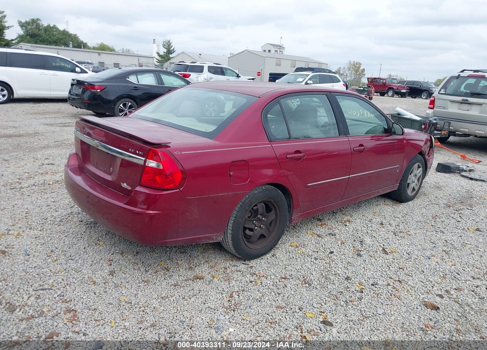 2006 CHEVROLET MALIBU LT VIN: 1G1ZT53876F144849