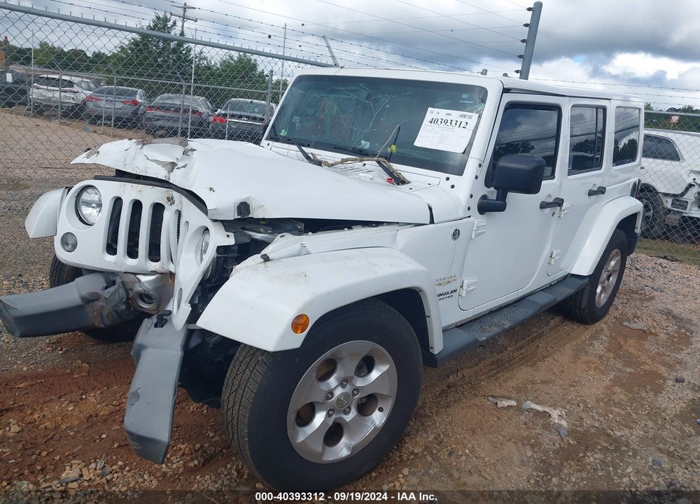 2015 JEEP WRANGLER UNLIMITED SAHARA VIN: 1C4BJWEG5FL653736