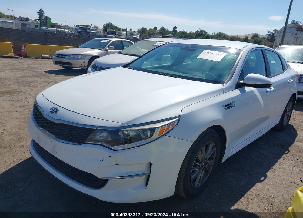 2016 KIA OPTIMA LX TURBO VIN: 5XXGT4L19GG008267