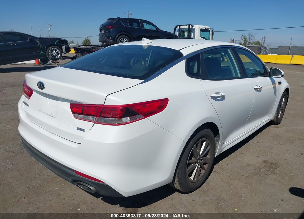 2016 KIA OPTIMA LX TURBO VIN: 5XXGT4L19GG008267