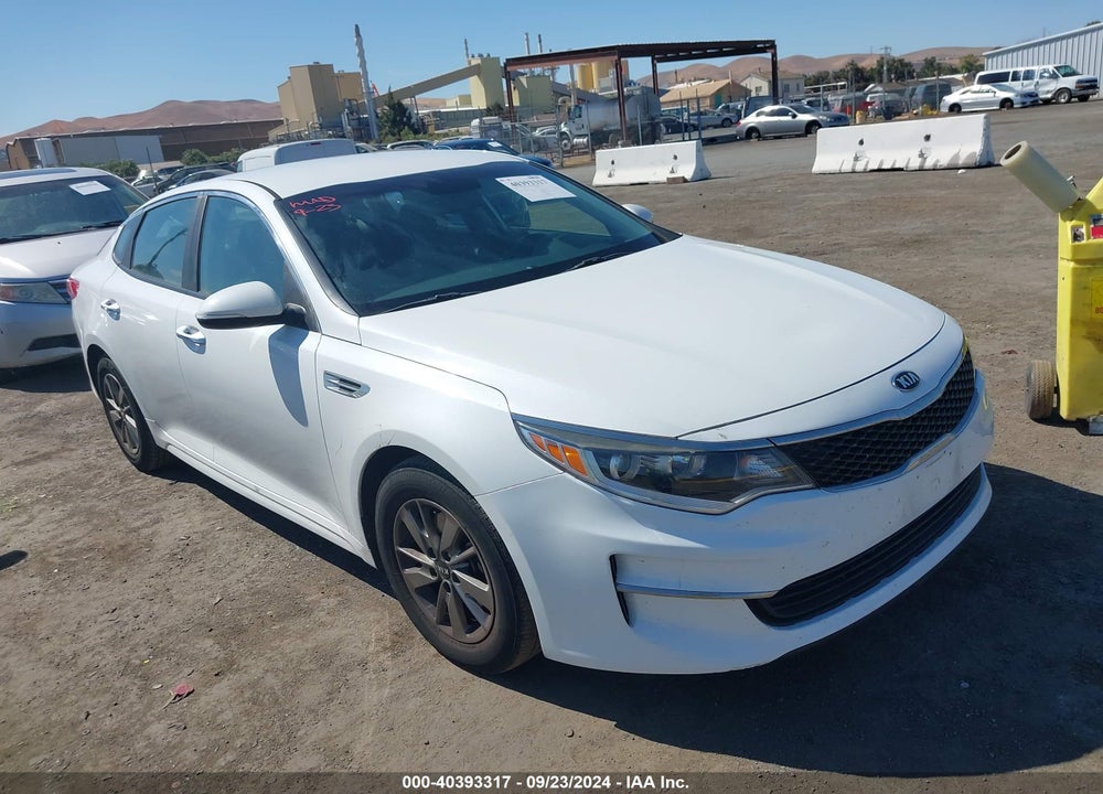 2016 KIA OPTIMA LX TURBO VIN: 5XXGT4L19GG008267