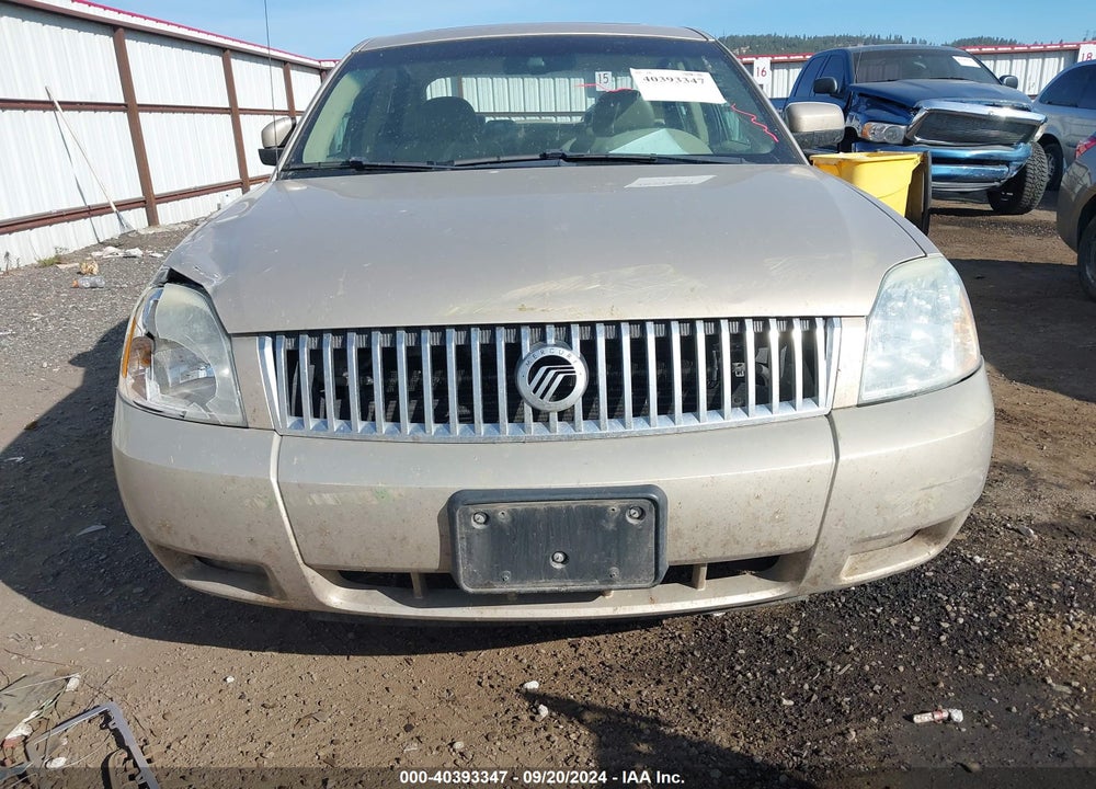 2007 MERCURY MONTEGO PREMIER VIN: 1MEHM43197G614208