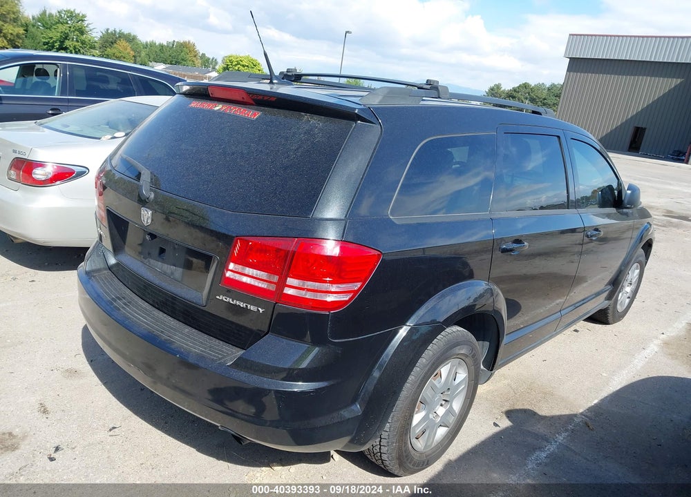 2010 DODGE JOURNEY SE VIN: 3D4PG4FB9AT153865