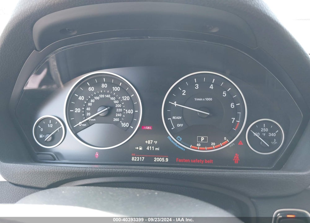 2016 BMW 320I VIN: WBA8E1G59GNT99190