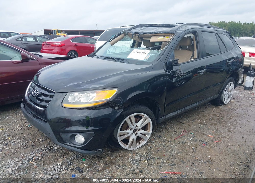 2011 HYUNDAI SANTA FE LIMITED V6 VIN: 5XYZK4AG1BG010165