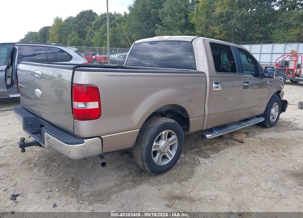 2006 FORD F-150 XLT VIN: 1FTRW12W76KA65194